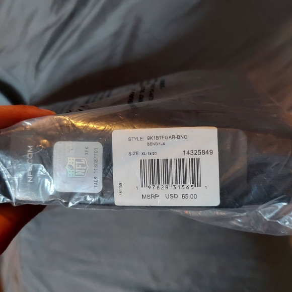 NFL Black and Orange Apparel - Picture 2 of 3